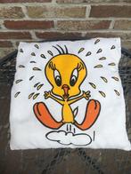 KUSSEN TWEETY ZO GOED ALS NIEUW, Huis en Inrichting, Ophalen of Verzenden, Zo goed als nieuw, Wit, Vierkant