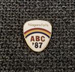 PIN - NIAGARA FALLS - ABC '87 - CANADA, Utilisé, Envoi, Ville ou Campagne, Insigne ou Pin's