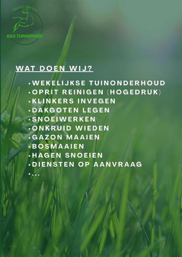 Tuinonderhoud beschikbaar voor biedingen