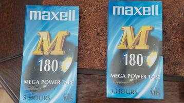 Vhs cassettes nieuw 180min beschikbaar voor biedingen