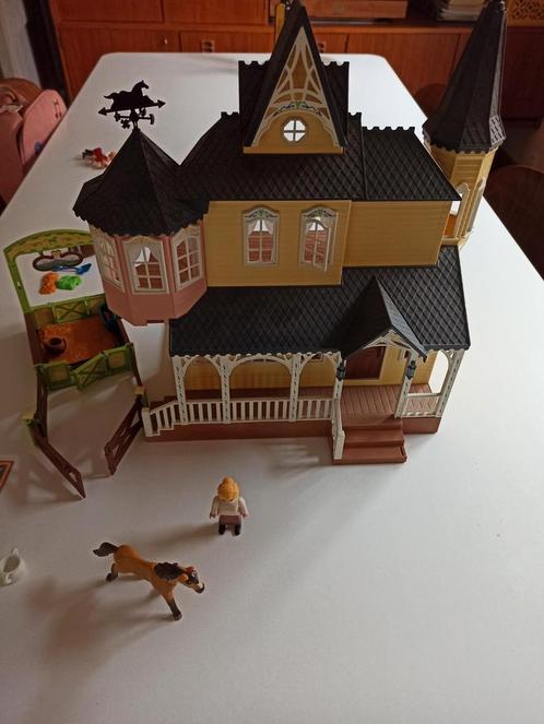 Playmobil Spirit huis en stal, Kinderen en Baby's, Speelgoed | Playmobil, Gebruikt, Ophalen of Verzenden