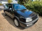 Golf 3 VR6 oldtimer, Auto's, Stof, Zwart, Zwart, Elektrische ramen