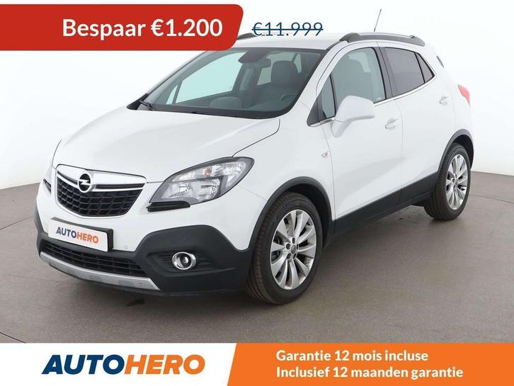 Opel Mokka 1.4 Turbo Cosmo Pack ecoFlex (bj 2016), Auto's, Opel, Te koop, Mokka, ABS, Airbags, Airconditioning, Bluetooth, Boordcomputer