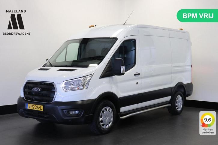 Ford Transit 2.0 TDCI L2H2 170PK Automaat EURO 6 - Airco - N, Auto's, Bestelwagens en Lichte vracht, Bedrijf, ABS, Airconditioning