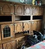 6 delige eiken kast, Huis en Inrichting, Ophalen, Gebruikt, 200 cm of meer, Eikenhout