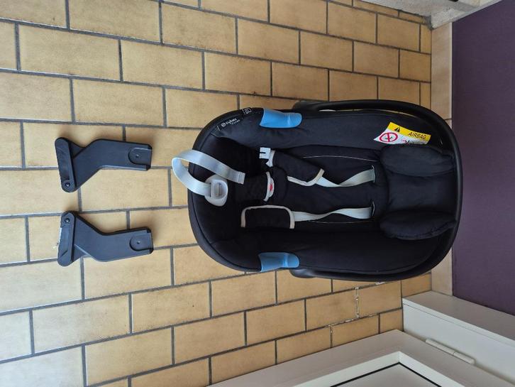 autostoel cybex Anton B I-size Volcane Black, Kinderen en Baby's, Autostoeltjes, Gebruikt, Overige merken, 0 t/m 13 kg, Autogordel of Isofix