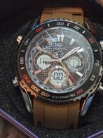 Montre homme.neuve tachymètre martyn line, Handtassen en Accessoires, Horloges | Heren, Ophalen of Verzenden, Nieuw