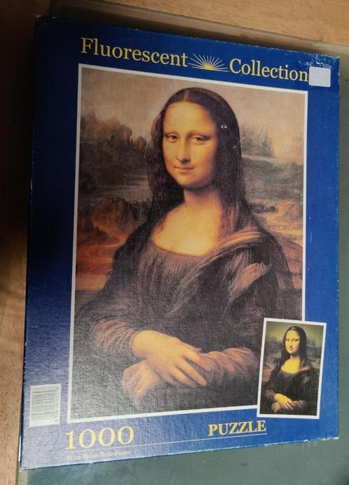 Puzzle Léonardo - Mona Lisa 1000 pièces, Hobby & Loisirs créatifs, Sport cérébral & Puzzles, Comme neuf, Puzzle, 500 à 1500 pièces