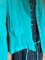 Blouse ATMOS fashion blauw/ turquoise, Blauw, Zo goed als nieuw, Atmos fashion, Maat 46/48 (XL) of groter