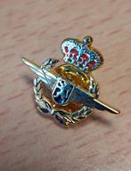 Pin Belgische luchtmacht, Verzamelen, Ophalen of Verzenden, Luchtmacht, Embleem of Badge