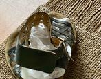 Te koop meisjes-dames lederen sandalen, Ophalen, Blauw, Sandalen of Muiltjes, Gedragen