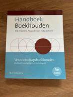Handboek Boekhouden - Vennootschapsboekhouden (vijfde editie, Ophalen, Zo goed als nieuw, Erik De Lembre; Patricia Everaert