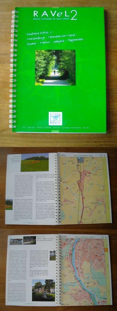 RAVeL 2 - Mariembourg Dinant Namur Jodoigne Hoegaarden, Livres, Guides touristiques, Utilisé, Guide de balades à vélo ou à pied