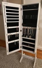 Sieradenkast met spiegel, Huis en Inrichting, Woonaccessoires | Spiegels, Ophalen, Minder dan 50 cm, 100 tot 150 cm, Zo goed als nieuw