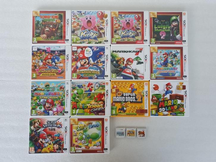 Nintendo 3DS Mario Games, Games en Spelcomputers, Games | Nintendo 2DS en 3DS, Gebruikt, Ophalen of Verzenden