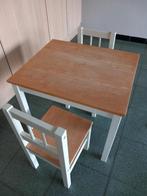 kinder tafeltje + 2 stoeltjes, Ophalen, Gebruikt, Tafel(s) en Stoel(en)