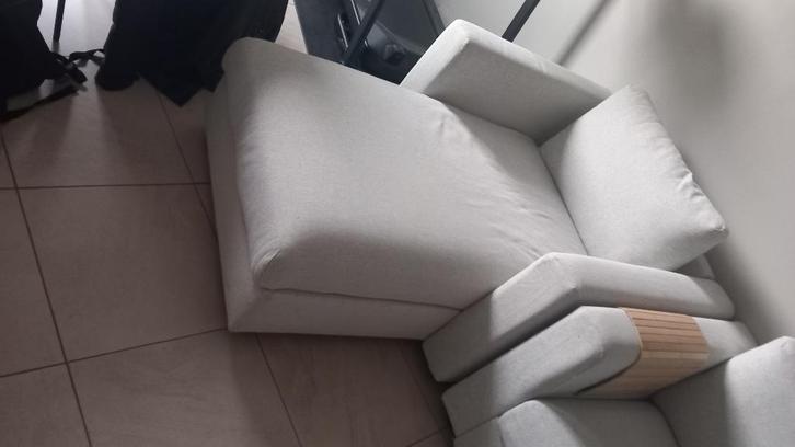 Zetel chaise longue VIMLE IKEA, Huis en Inrichting, Zetels | Zetels en Chaises Longues, Zo goed als nieuw, Eenpersoons, Minder dan 150 cm