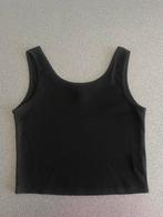 Zwarte crop top - maat 146/152, Ophalen of Verzenden, Zo goed als nieuw, Meisje, Shirt of Longsleeve