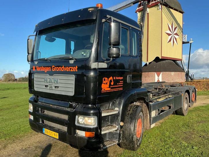 2002 MAN H17 Vrachtwagen / Containerwagen, Auto's, Vrachtwagens, Bedrijf, MAN, Overige brandstoffen, Euro 3