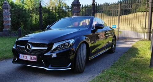 Mercedes C Cabrio „AMG-lijn” — 16000 km!!!, Auto's, Mercedes-Benz, Particulier, C-Klasse, 360° camera, ABS, Achteruitrijcamera
