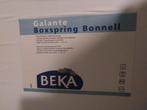 1 persoons boxspring BEKA, Maison & Meubles, Une personne, Utilisé, 200 cm, Blanc