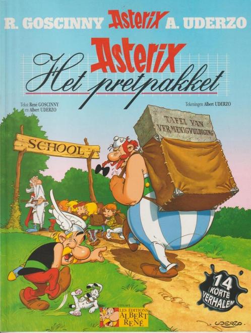 asterix het pretpakket eerste druk 2003, Boeken, Stripverhalen, Zo goed als nieuw, Ophalen of Verzenden