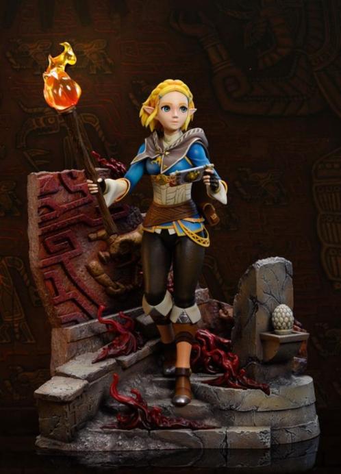 Zelda statue Tears of the Kingdom - 1/6scale, Verzamelen, Beelden en Beeldjes, Nieuw, Fantasy, Ophalen of Verzenden