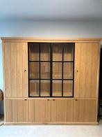 Vitrine kast, Huis en Inrichting, Kasten | Vitrinekasten, Ophalen, Met deur(en), 200 cm of meer, Nieuw