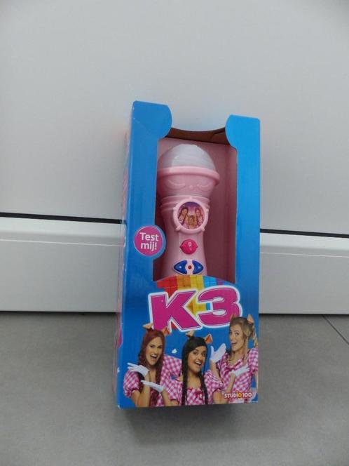 K3 Studio 100 microfoon - nieuw, Kinderen en Baby's, Speelgoed | Educatief en Creatief, Nieuw, Ophalen of Verzenden