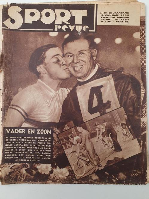 Sport recue nr16 13 januari 1935, Verzamelen, Sportartikelen en Voetbal, Ophalen of Verzenden