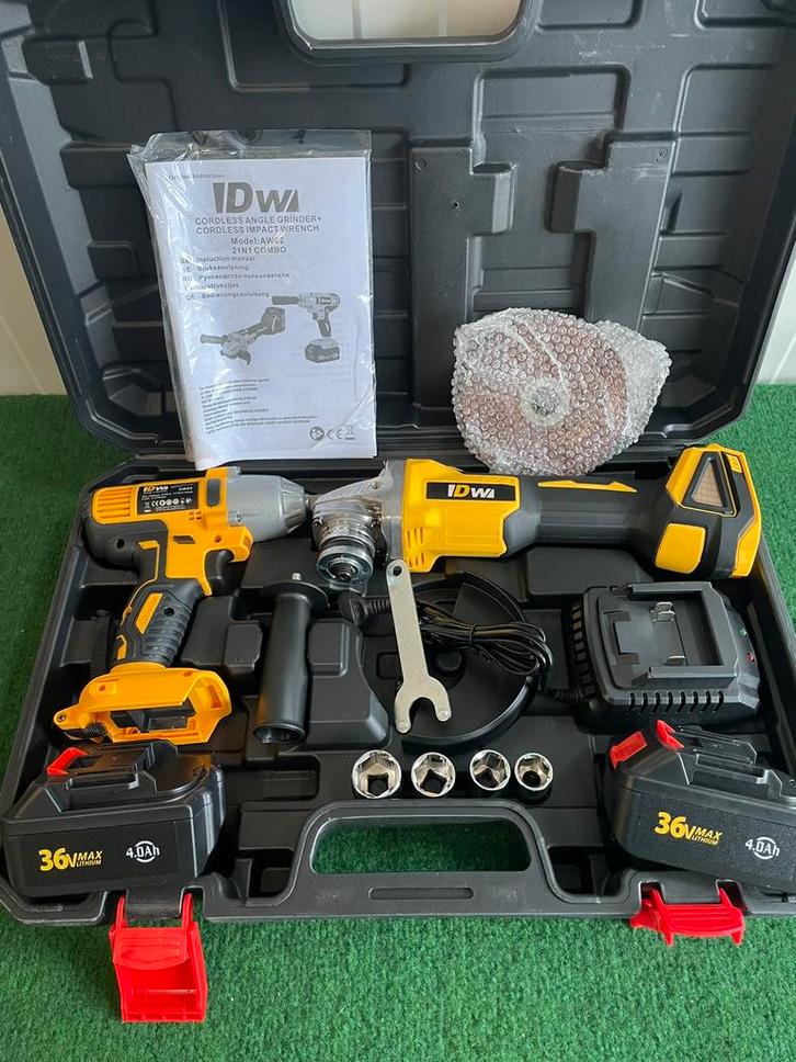 Nieuwe DW Germany haakse slijper en slagmoersleutel, Auto diversen, Autogereedschap, Nieuw, Ophalen