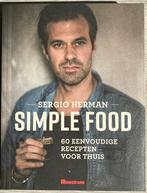 Sergio Herman - Simple food, Boeken, Ophalen of Verzenden, Zo goed als nieuw, Sergio Herman; Johan Cuypers; Mara Grimm