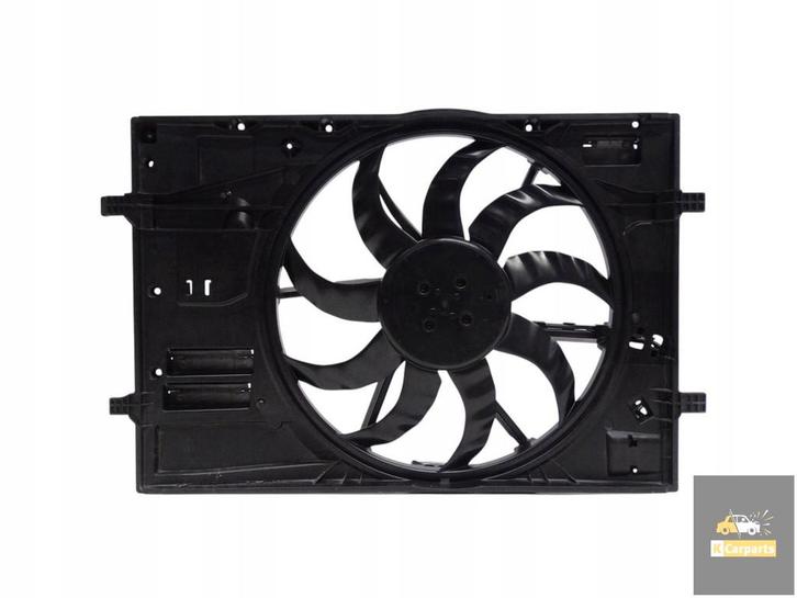 5WA121205 , VW Passat B8 Golf VIII radiateur ventilator 5WA1, Auto-onderdelen, Overige Auto-onderdelen, Volkswagen, Gebruikt