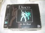 2 CD S  - DISCO - AT THE BEST, Cd's en Dvd's, Ophalen of Verzenden, Zo goed als nieuw, Dance