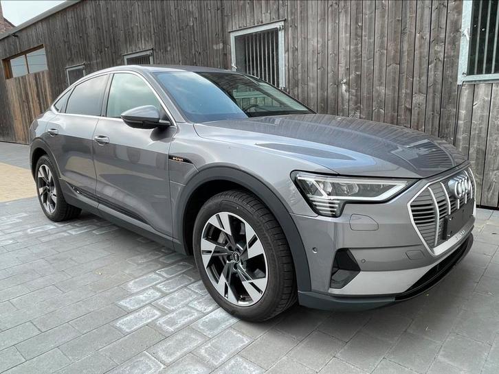 Audi E-TRON 50 Quattro SPORTBACK 08/2020  82000 km, Auto's, Audi, Bedrijf, e-tron, 360° camera, 4x4, ABS, Achteruitrijcamera, Adaptieve lichten