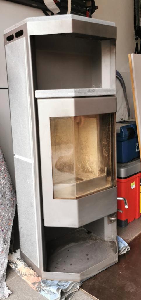 houtgestookte Speksteenkachel, Huis en Inrichting, Kachels, Zo goed als nieuw, Ophalen