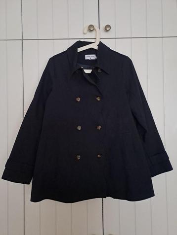 Veste Trench Naf-Naf 40 bleu marine NEUVE beschikbaar voor biedingen