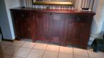 Vol houten dressoir, kolloniale stijl,  in heel goede staat, Huis en Inrichting, Kasten | Dressoirs, Ophalen, Zo goed als nieuw