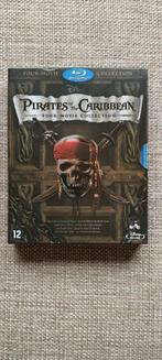 Blu-Ray : Pirates of the Caribbean - 4 discs box., Ophalen, Zo goed als nieuw, Boxset