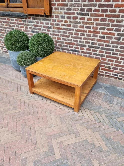 Teak salontafel/bijzettafel, Huis en Inrichting, Tafels | Salontafels, Zo goed als nieuw, Ophalen of Verzenden