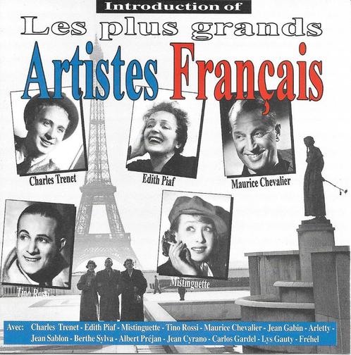 Les Plus Grands Artistes Français (cd), CD & DVD, CD | Francophone, Enlèvement ou Envoi