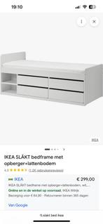 Ikea slakt eenpersoonsbed met opbergruimte, Enlèvement, Utilisé