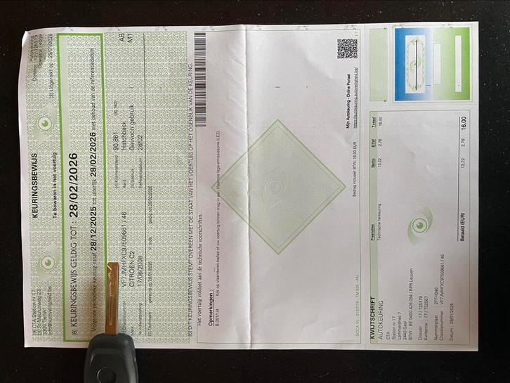 Citroen c2 te koop bwj 2008, Auto's, Citroën, Particulier, C2, Benzine, Euro 4, Stadsauto, 3 deurs, Handgeschakeld, Blauw, Ophalen