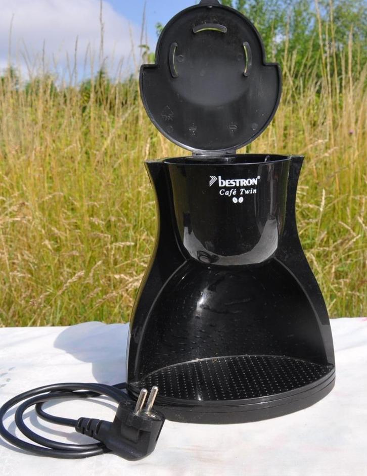 percolateur duo bestron, Electroménager, Cafetières, Utilisé, Café moulu, Cafetière, 2 à 4 tasses, Enlèvement ou Envoi