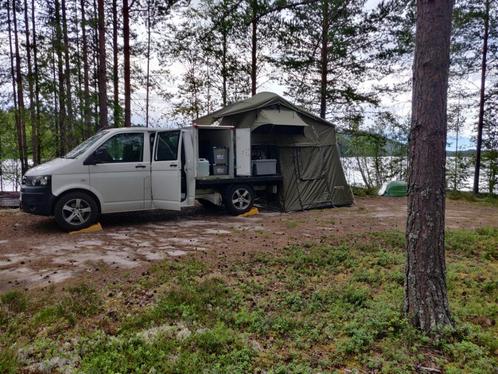 VW T5 Doka 4motion expeditievoertuig, Caravanes & Camping, Camping-cars, Particulier, Modèle Bus, jusqu'à 2, Volkswagen, Diesel