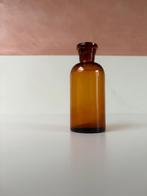 Amber glazen apothekersfles 11 cm, Ophalen