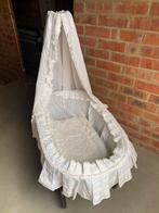 Prachtige retro wieg met hemel, Kinderen en Baby's, Babywiegjes en Ledikanten, Ophalen, Gebruikt, Wieg