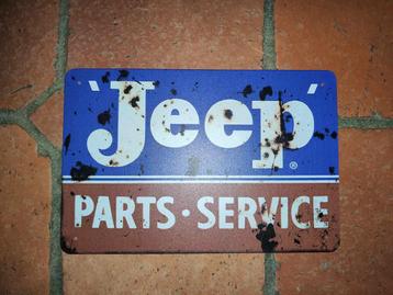 Plaque Jeep