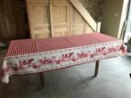 KEUKENTAFEL MET BESTEKLADE + 2 verlengstukken, Huis en Inrichting, Tafels | Eettafels, Gebruikt, Vijf personen of meer, 150 tot 200 cm
