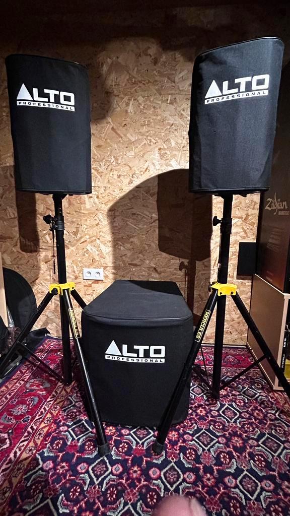 Alto TS 310 / 215S Bundle (speakerset), Muziek en Instrumenten, Versterkers | Keyboard, Monitor en PA, Gebruikt, Ophalen